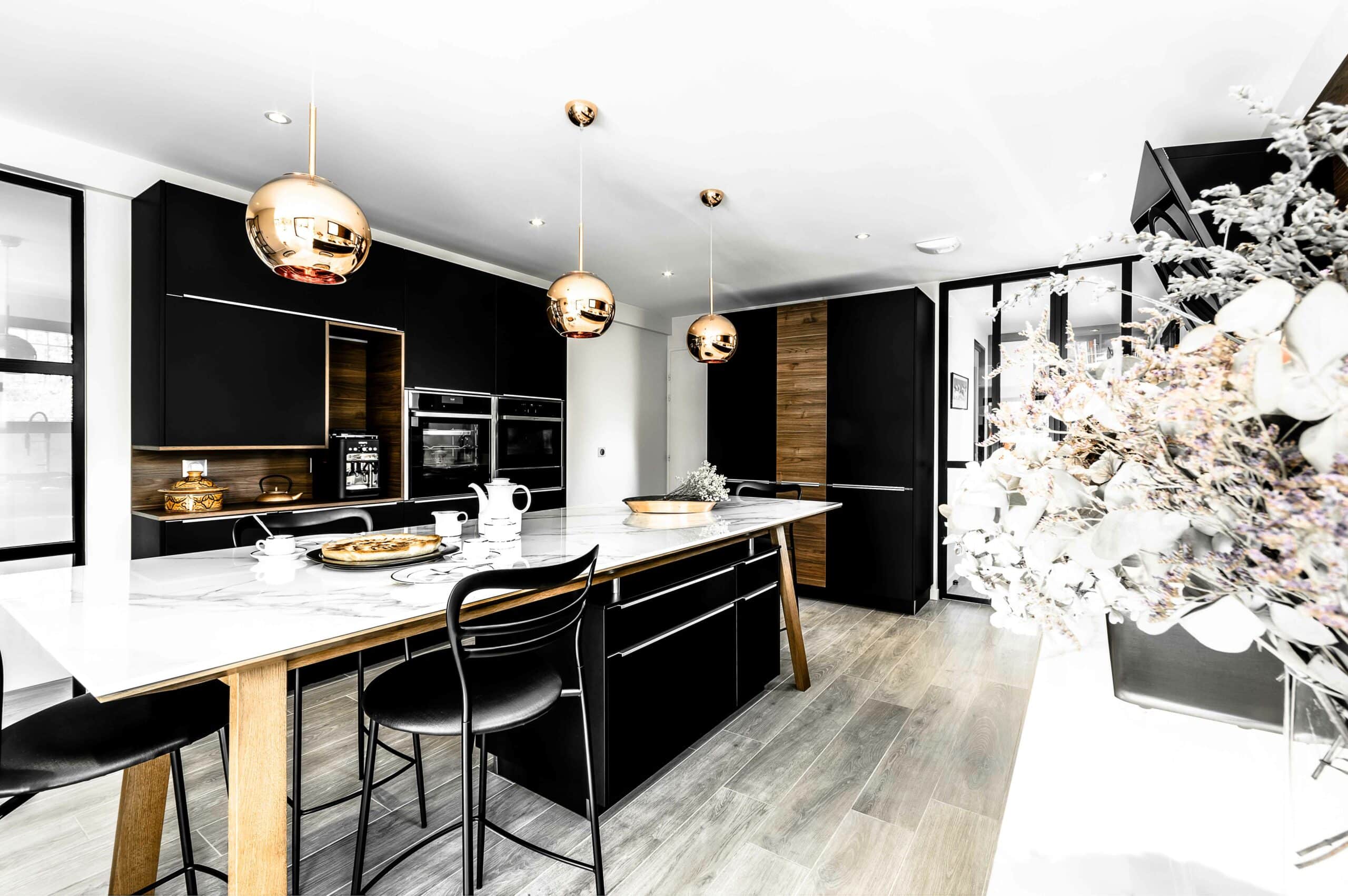 grande cuisine scandinave sur annecy moderne et nordique réalisation conception sur mesure