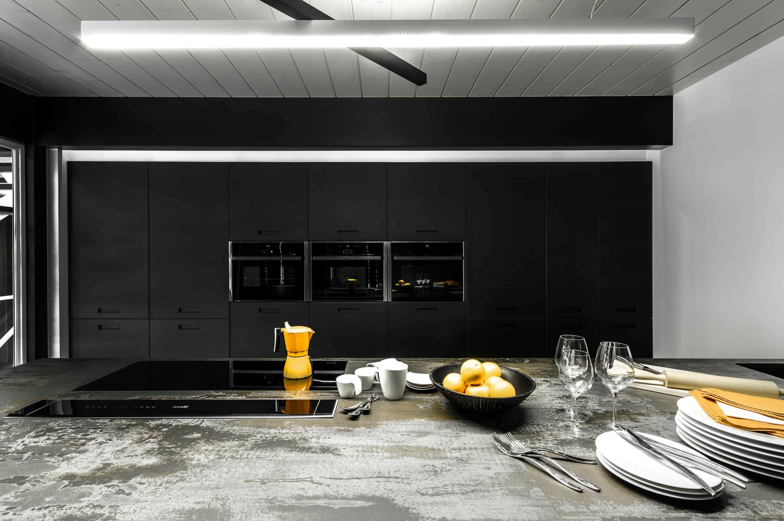 réalisation et installation d'une cuisine style scandinave moderne design contemporain