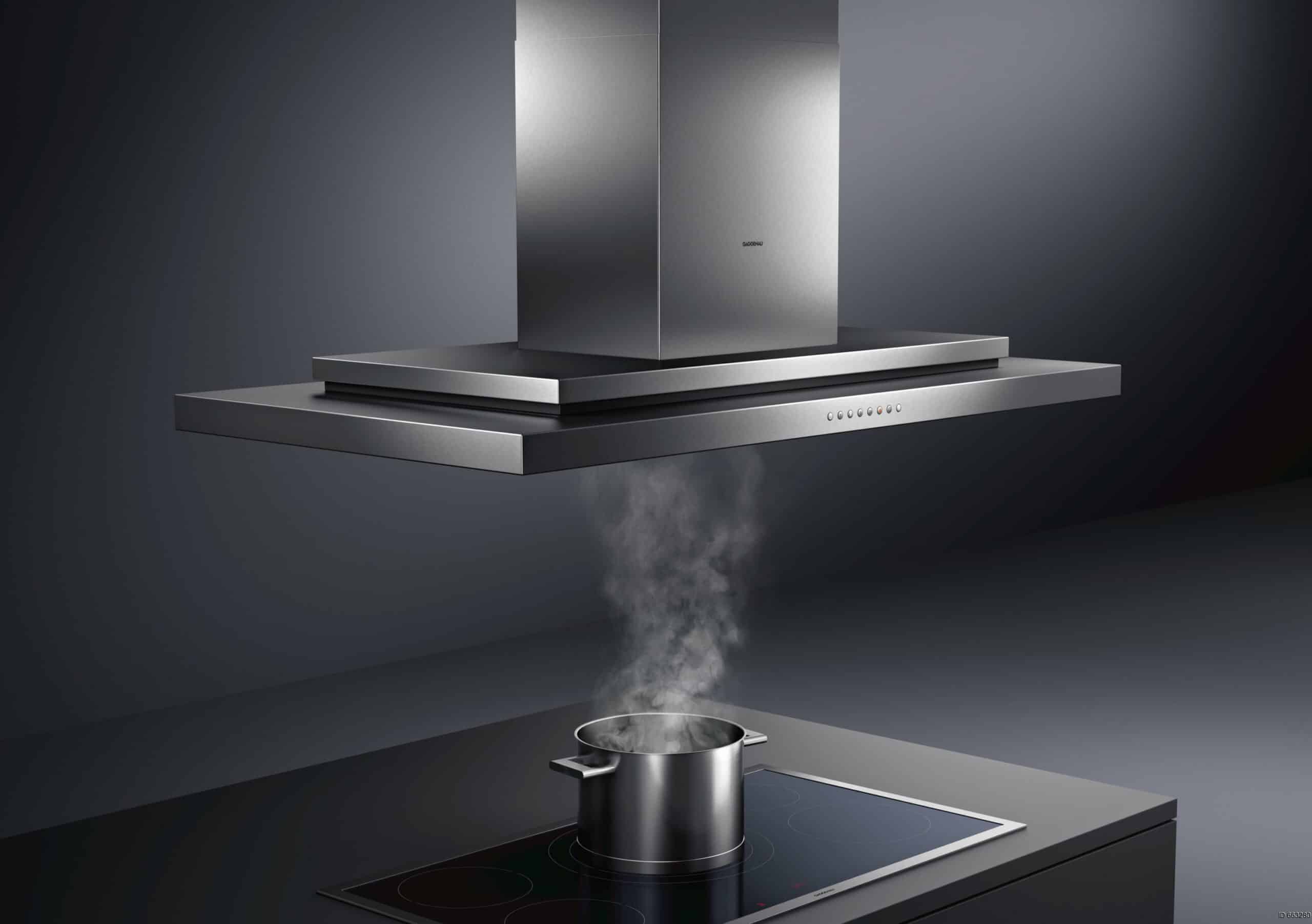 Hotte aspirante inox ultra moderne design moderne Gaggenau annecy