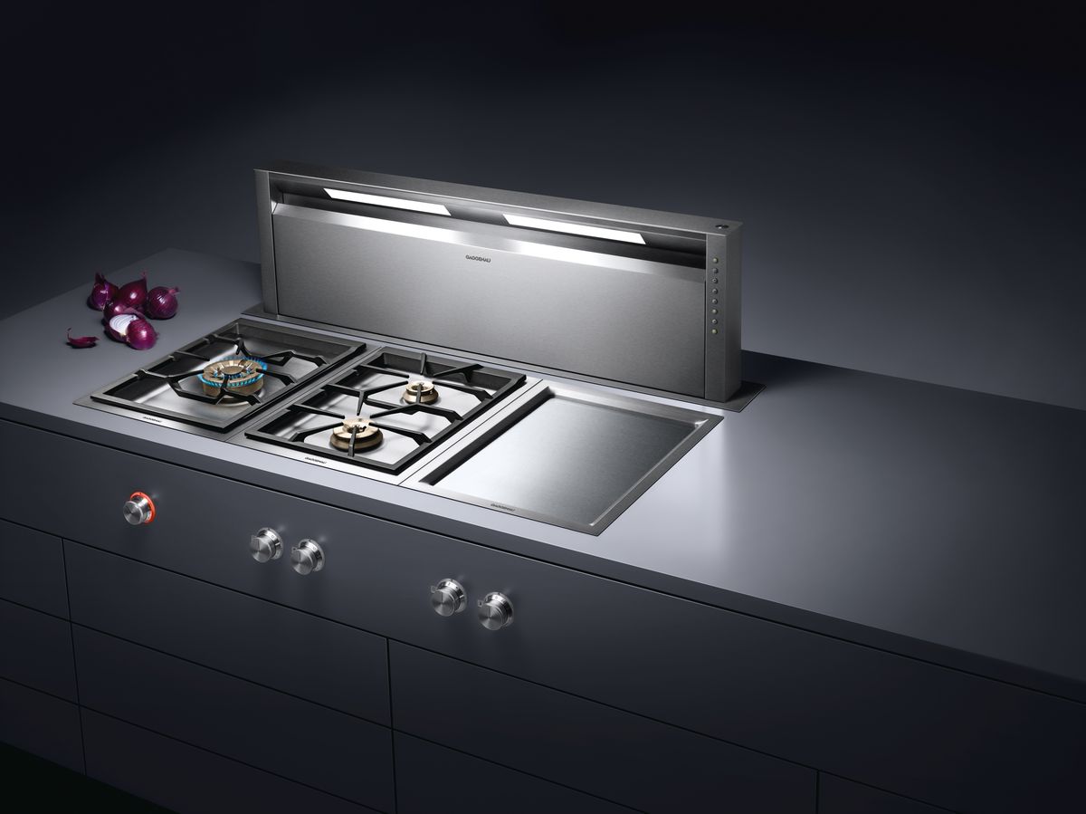 Focus sur le système aspirant pour table de cuisson Gaggenau