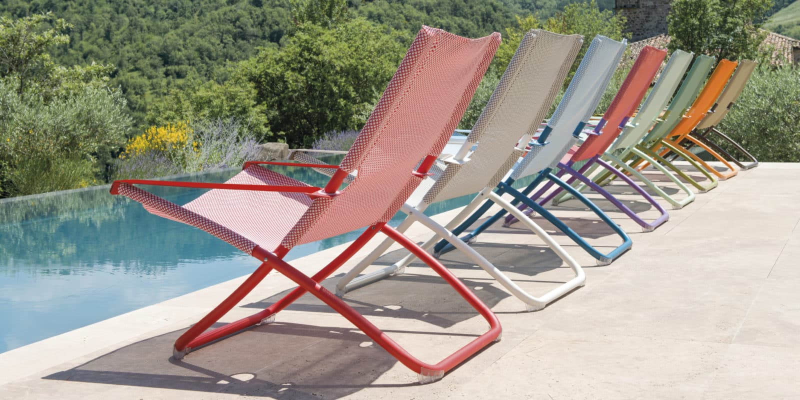 Chaises longue collection outdoor annecy argonay