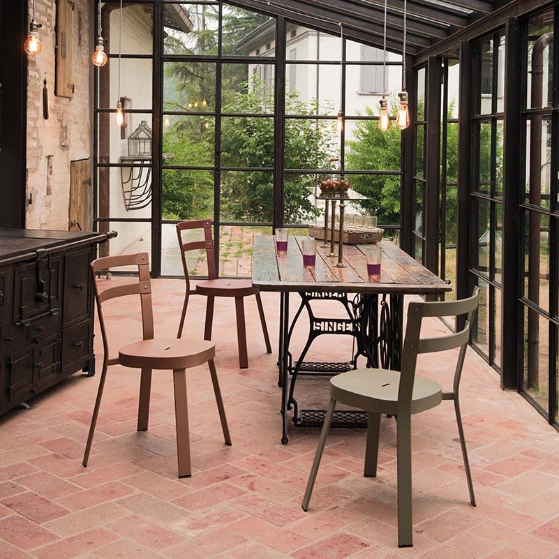 table à manger véranda cuisine outdoor haute savoie